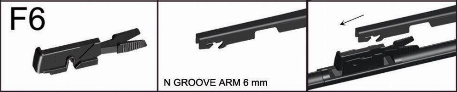 DAVID VASCO 55PXA - Щетка стеклоочистителя abcparts.ee