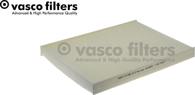 DAVID VASCO O119 - Фильтр воздуха в салоне abcparts.ee