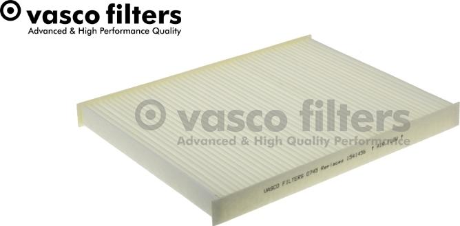 DAVID VASCO O745 - Фильтр воздуха в салоне abcparts.ee
