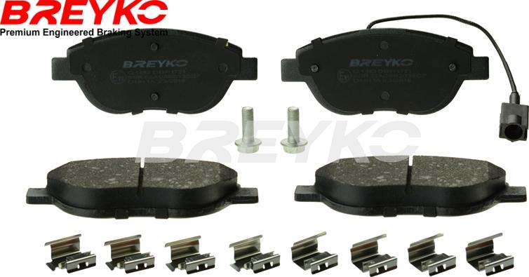 DAVID VASCO Q1483 - Тормозные колодки, дисковые, комплект abcparts.ee