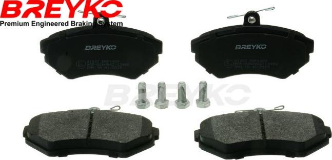 DAVID VASCO Q1437 - Тормозные колодки, дисковые, комплект abcparts.ee