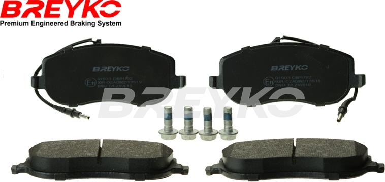 DAVID VASCO Q1503 - Тормозные колодки, дисковые, комплект abcparts.ee