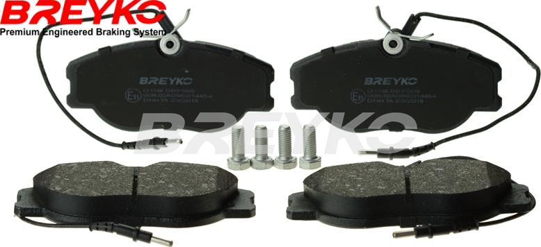 DAVID VASCO Q1148 - Тормозные колодки, дисковые, комплект abcparts.ee