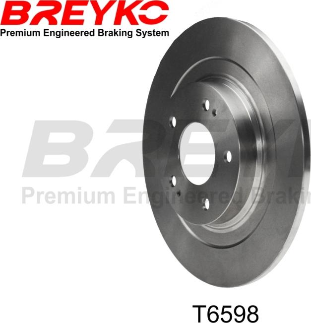DAVID VASCO T6598 - Тормозной диск abcparts.ee