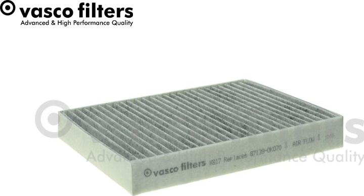 DAVID VASCO X817 - Фильтр воздуха в салоне abcparts.ee