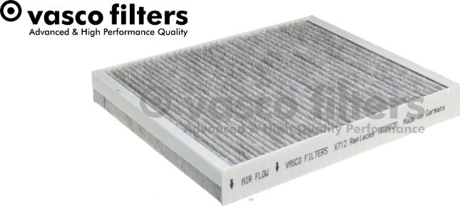 DAVID VASCO X712 - Фильтр воздуха в салоне abcparts.ee