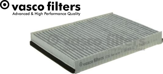 DAVID VASCO X736 - Фильтр воздуха в салоне abcparts.ee