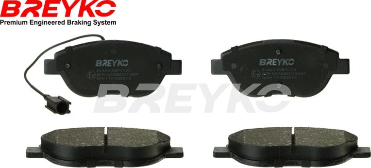 DAVID VASCO Z1483 - Тормозные колодки, дисковые, комплект abcparts.ee