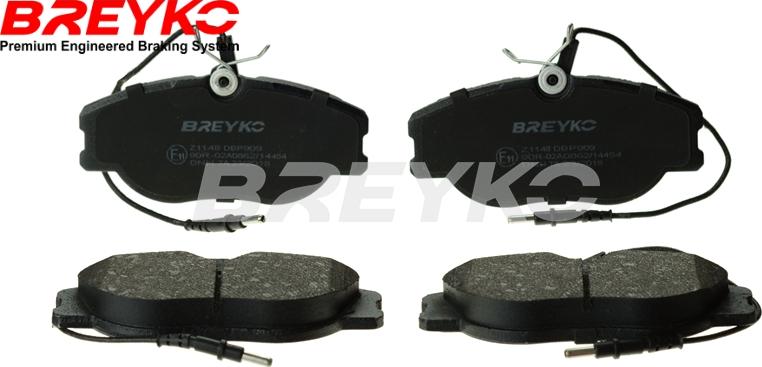 DAVID VASCO Z1148 - Тормозные колодки, дисковые, комплект abcparts.ee