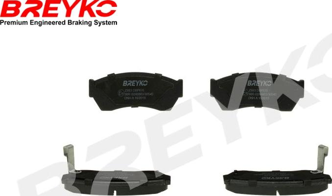 DAVID VASCO Z883 - Тормозные колодки, дисковые, комплект abcparts.ee