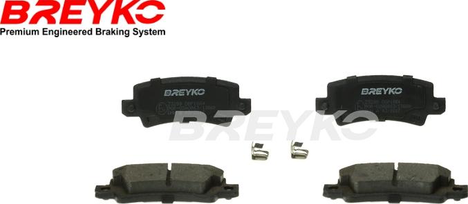 DAVID VASCO Z3289 - Тормозные колодки, дисковые, комплект abcparts.ee