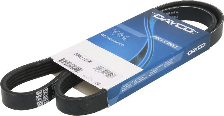 Dayco 5PK1121K - Поликлиновой ремень abcparts.ee