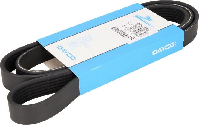 Dayco 6PK1600 - Поликлиновой ремень abcparts.ee