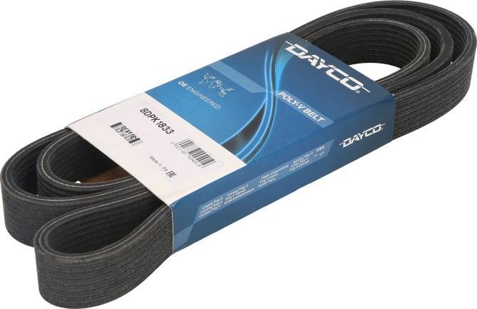 Dayco 8DPK1833 - Поликлиновой ремень abcparts.ee