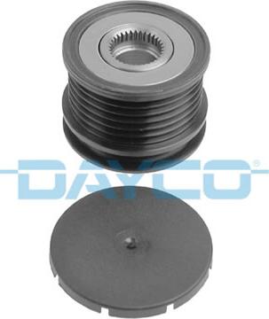 Dayco ALP2337 - Шкив генератора, муфта abcparts.ee