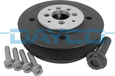 Dayco DPV1160K - Шкив коленчатого вала abcparts.ee
