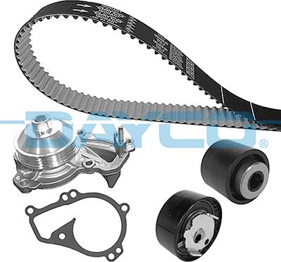 Dayco KBIOWP070 - Водяной насос + комплект зубчатого ремня ГРМ abcparts.ee