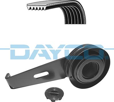 Dayco KPV451 - Поликлиновый ременный комплект abcparts.ee