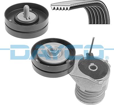 Dayco KPV463 - Поликлиновый ременный комплект abcparts.ee