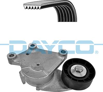 Dayco KPV408 - Поликлиновый ременный комплект abcparts.ee