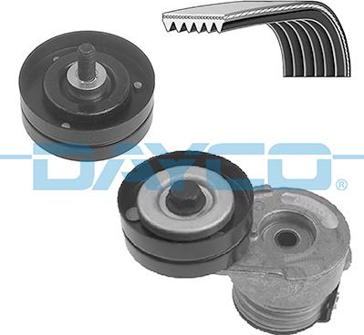 Dayco KPV583 - Поликлиновый ременный комплект abcparts.ee