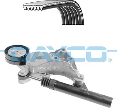 Dayco KPV522 - Поликлиновый ременный комплект abcparts.ee