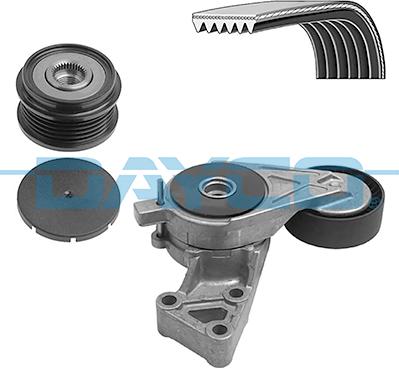 Dayco KPV574 - Поликлиновый ременный комплект abcparts.ee