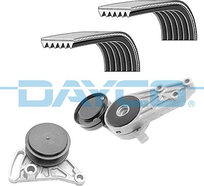 Dayco KPV692 - Поликлиновый ременный комплект abcparts.ee