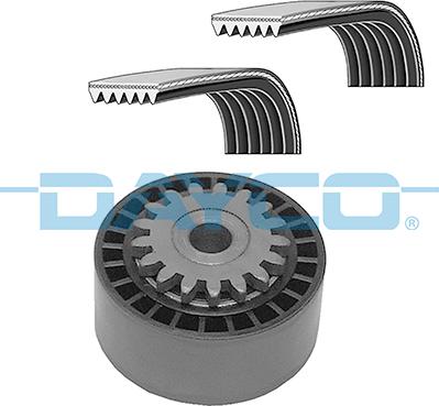 Dayco KPV668 - Поликлиновый ременный комплект abcparts.ee