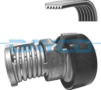 Dayco KPV635 - Поликлиновый ременный комплект abcparts.ee