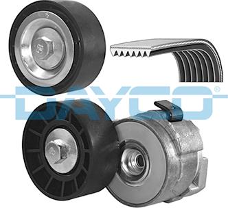 Dayco KPV098 - Поликлиновый ременный комплект abcparts.ee