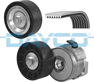 Dayco KPV070 - Поликлиновый ременный комплект abcparts.ee