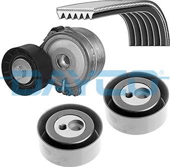 Dayco KPV148 - Поликлиновый ременный комплект abcparts.ee