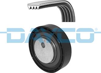 Dayco KPV162 - Поликлиновый ременный комплект abcparts.ee