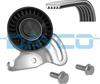 Dayco KPV182 - Поликлиновый ременный комплект abcparts.ee