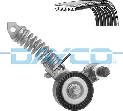 Dayco KPV1225 - Поликлиновый ременный комплект abcparts.ee