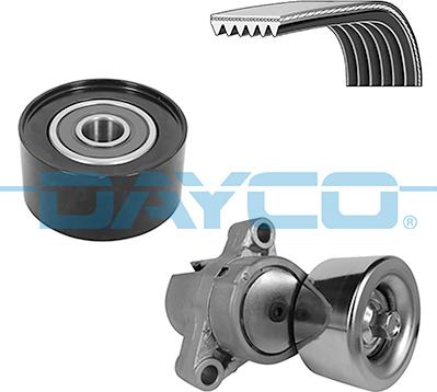 Dayco KPV856 - Поликлиновый ременный комплект abcparts.ee