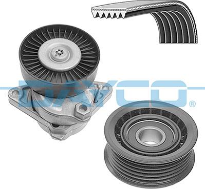 Dayco KPV355 - Поликлиновый ременный комплект abcparts.ee