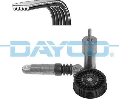 Dayco KPV254 - Поликлиновый ременный комплект abcparts.ee