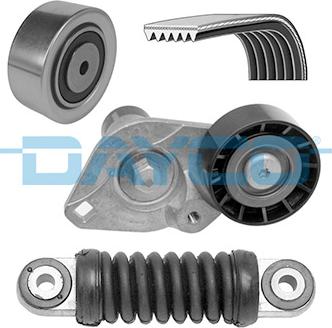 Dayco KPV202 - Поликлиновый ременный комплект abcparts.ee
