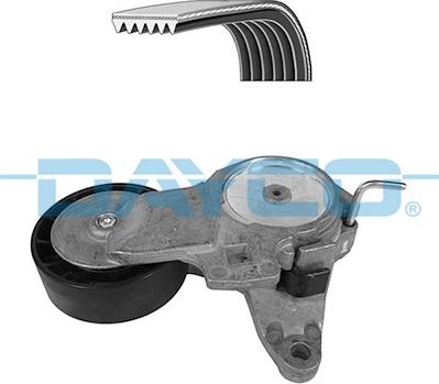Dayco KPV232 - Поликлиновый ременный комплект abcparts.ee