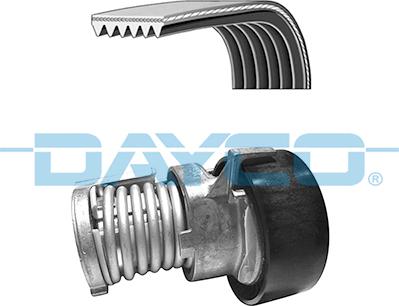 Dayco KPV335 - Поликлиновый ременный комплект abcparts.ee