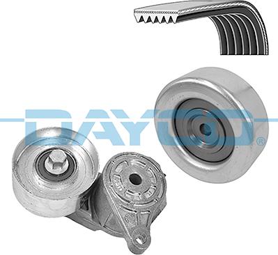 Dayco KPV759 - Поликлиновый ременный комплект abcparts.ee