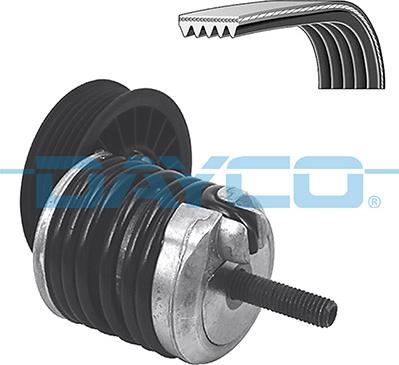 Dayco KPV733 - Поликлиновый ременный комплект abcparts.ee
