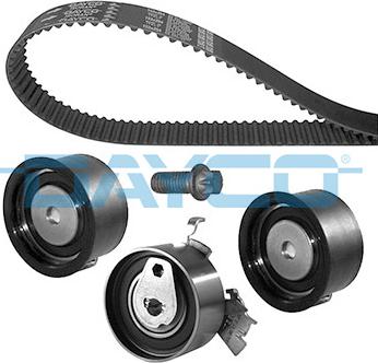 Dayco KTB496 - Комплект зубчатого ремня ГРМ abcparts.ee