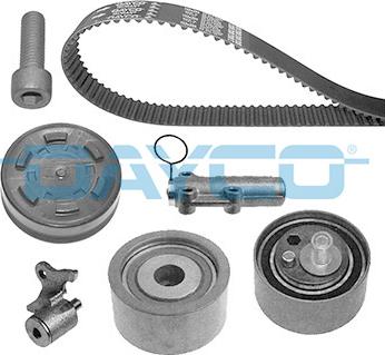 Dayco KTB386 - Комплект зубчатого ремня ГРМ abcparts.ee