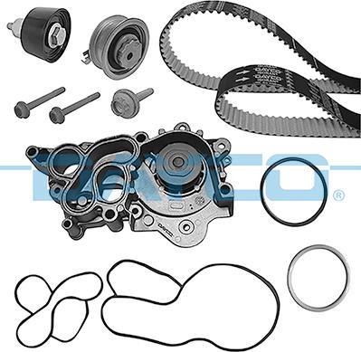 Dayco KTBWP8191 - Водяной насос + комплект зубчатого ремня ГРМ abcparts.ee