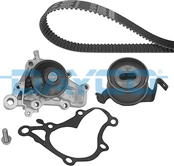 Dayco KTBWP3830 - Водяной насос + комплект зубчатого ремня ГРМ abcparts.ee