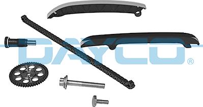 Dayco KTC1254 - Комплект цепи привода распредвала abcparts.ee