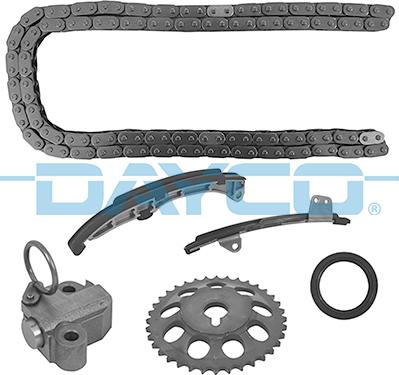 Dayco KTC1225 - Комплект цепи привода распредвала abcparts.ee